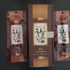 Медовые цукаты с Красным корейским женьшенем 6 лет, КОРНИ,150г